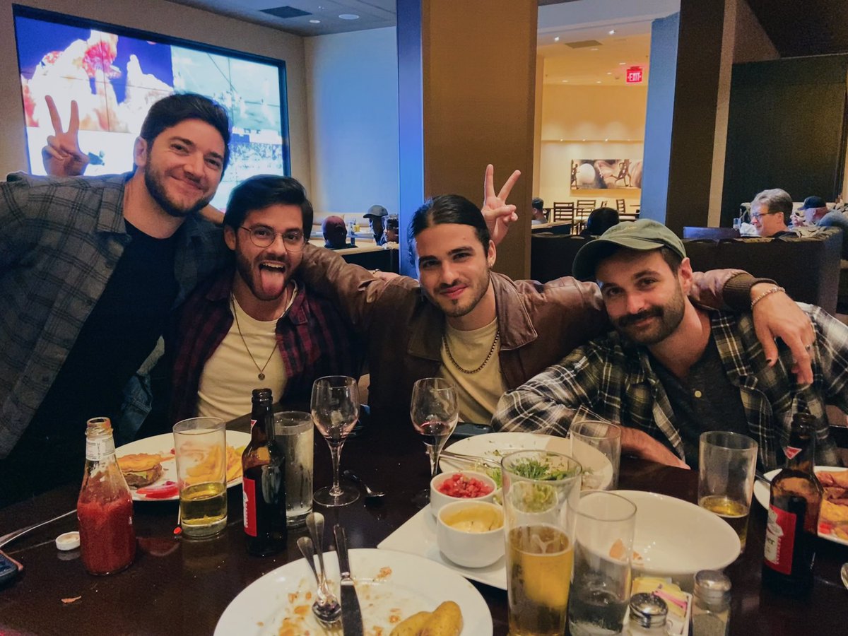 thisisjadn's tweet photo. greetings from the taphouse feat. nick’s mustache https://t.co/Fu9YRMLVjQ