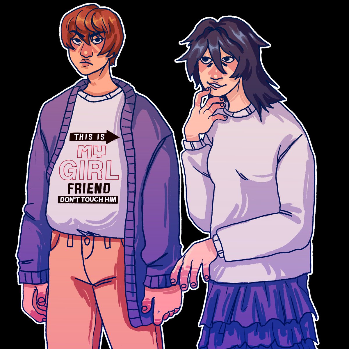 secondhand80s's tweet photo. dont touch him #DeathNote https://t.co/5Bei1ulyJQ