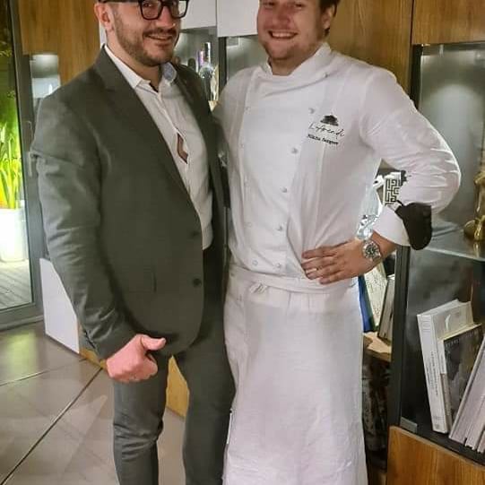 giuliagourmet's tweet photo. #chef  @NikiSergeev and #Maitre #Sommelier @LeonardoNiccia #Arcaderestaurant #picoftheday  @AnnaMariaFarina @jreitalia @LesCollec @ilGamberoRosso @ElleFumelli @Cook_inc @LorenzoLinguini https://t.co/PsNbObmxdB