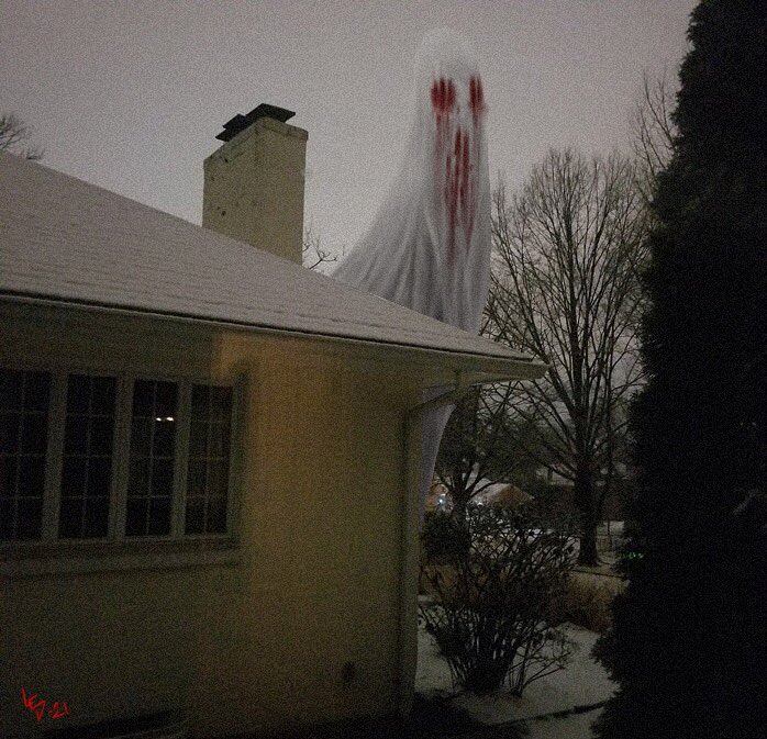 The evening got darker with a haunting presence.