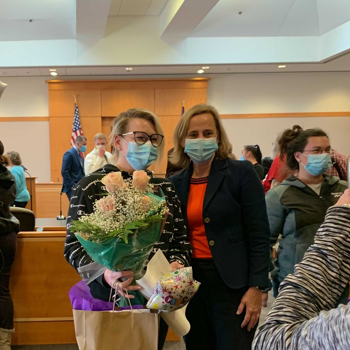 MayorJoyceCraig's tweet photo. I was honored to join Hillsborough County North Drug Court for the first in-person graduation ceremony since the beginning of the pandemic.
This is a life-changing program that has touched the lives of so many resilient individuals—their stories are truly inspiring. #MHTpride https://t.co/ekSTM7qIVg