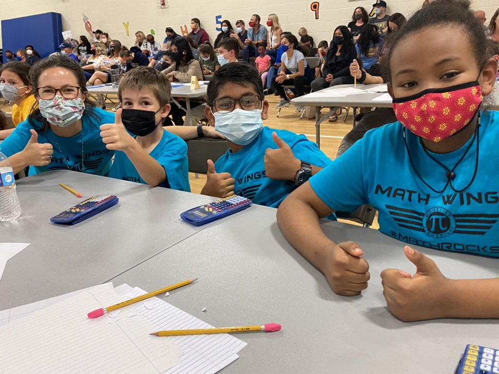 These Panthers are waiting on their results!
#OPSMomentsThatMatter 
<a href="/RV_Panthers/">Ridgeview Elementary</a>  #MathWings. #MakesTheCoachProud