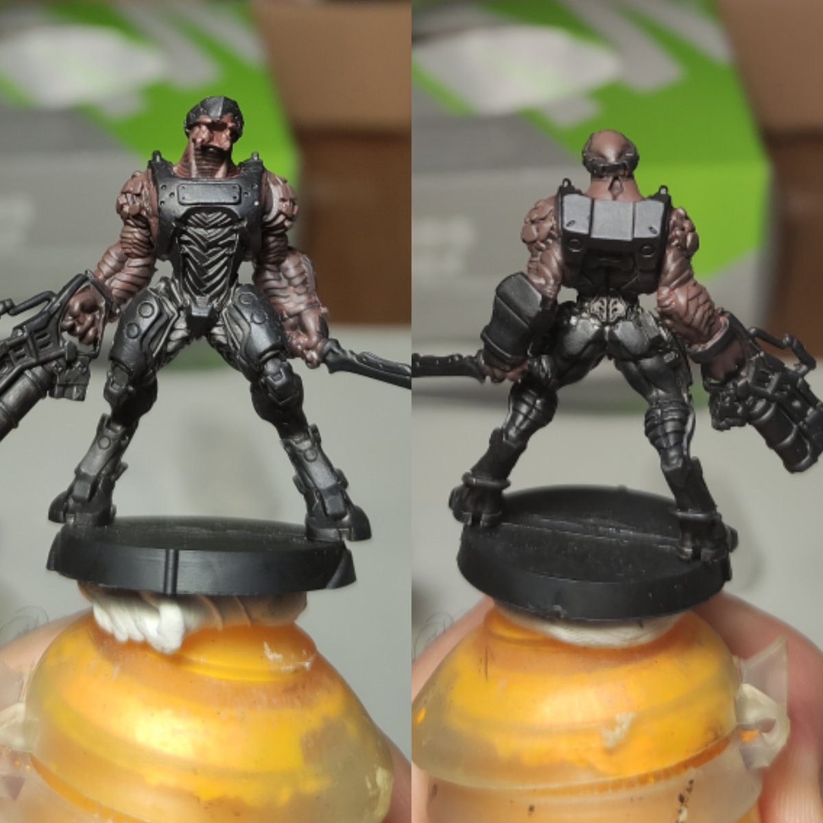 RepostTotal's tweet photo. Here begins a new painting adventure! #CombinedArmy #InfinityTheGame #Shasvastii #Jayth #cutthroats #paintingminiatures #visorsandmartialarts https://t.co/uwnfKQ5SNZ