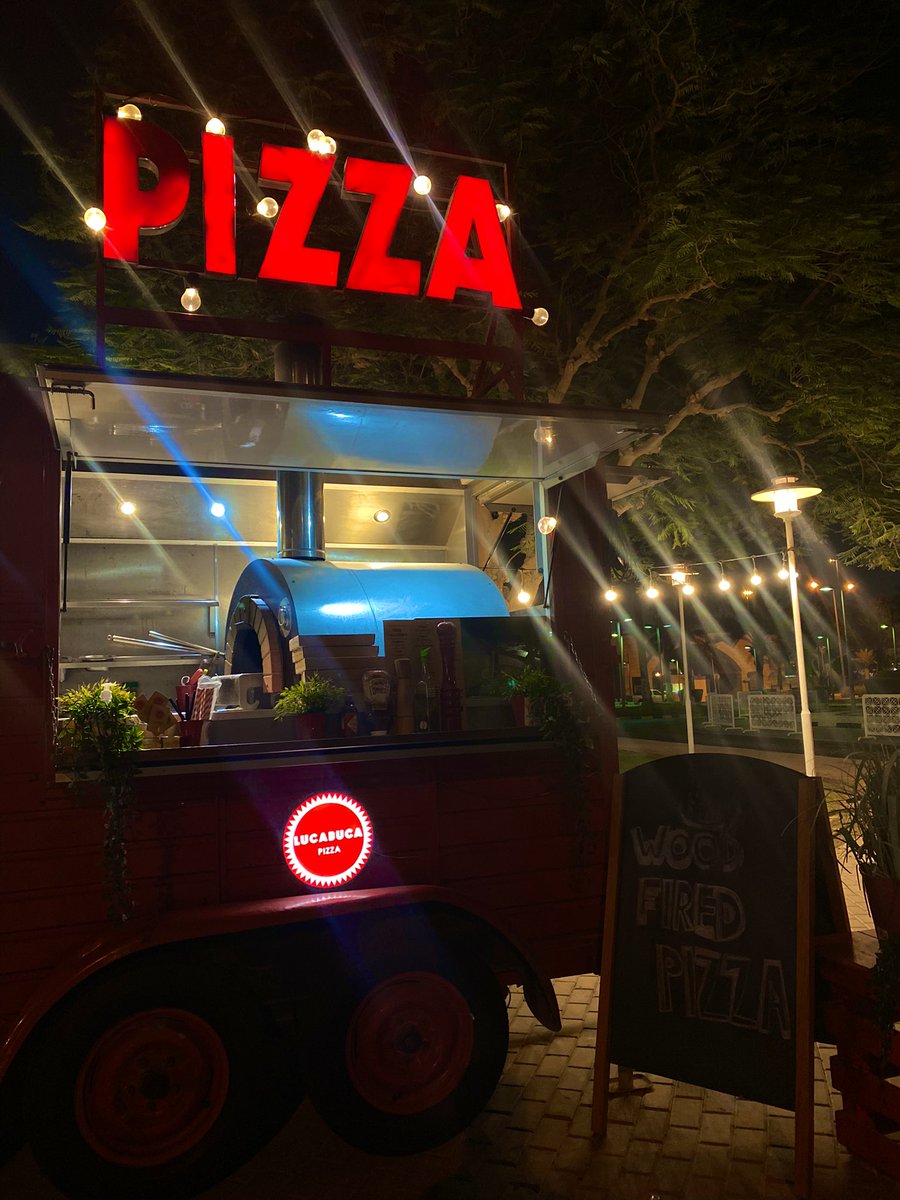fcukruna's tweet photo. Open air yoga & pizza.
#DohaNights https://t.co/INun7IyOdb