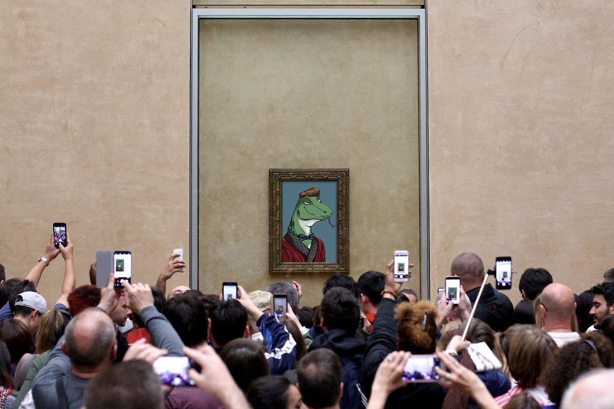 SLizardbrain's tweet image. Ok, I&apos;ll share my favorite NFT with the world. Behold, @al_goanna 122.

Drop your fave #algorandNFT in the thread and I&apos;ll help you share yours too!

HT @MoonAlgo