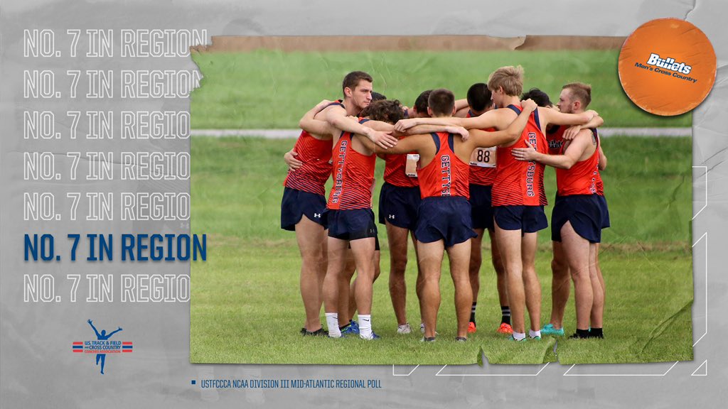 gburgbullets's tweet photo. Gettysburg is holding steady in the regional rankings! 💪 #GoBullets🔸🔹#BulletsMXC #CCMXC #d3xc https://t.co/BlHJ0vJqsz