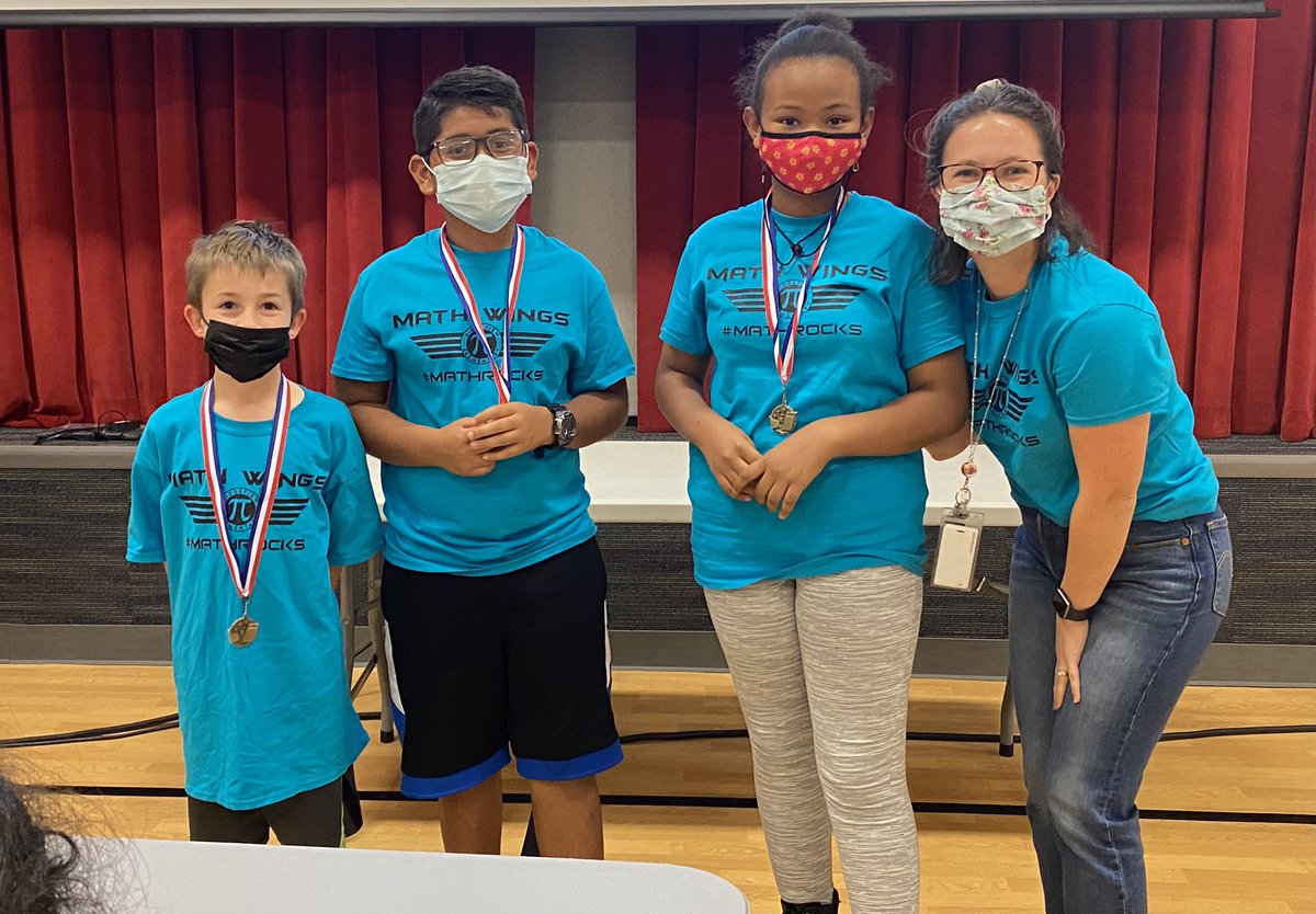 And they did it!  #1stPlace #MathWings #opsmomentsthatmatter <a href="/RV_Panthers/">Ridgeview Elementary</a>