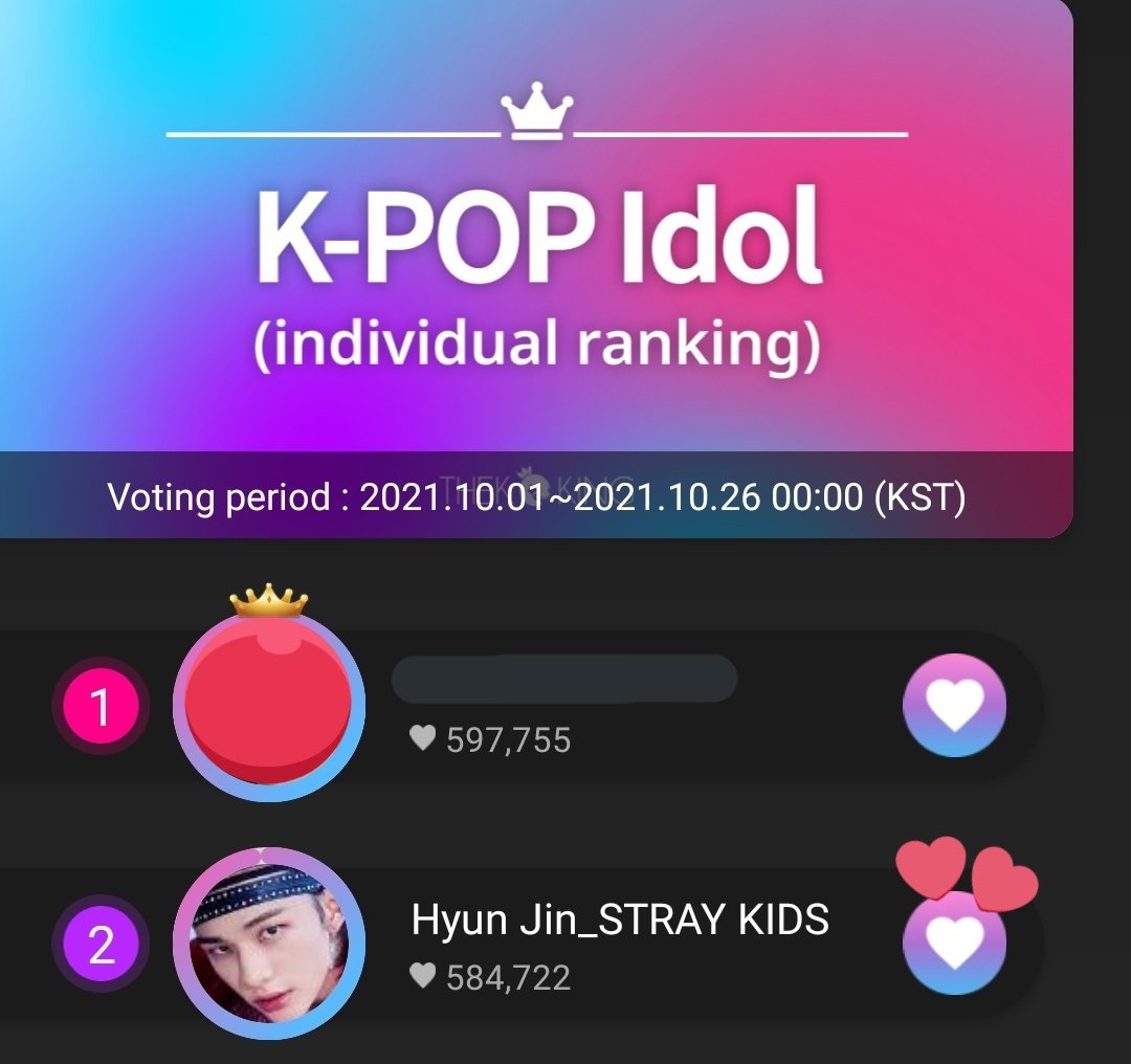 StayVotingZone's tweet image. 🆘EMERGENCY🆘

STAYs❕❕
Today is PINK DAY and THEKKING DAY so please keep watching ADs to COLLECT 💜 for #HYUNJIN and VOTE LATER, 1-3PM KST or 8PM - 10PM KST to get your VOTES 100% back.

We badly need this NYTS for his AOTM!

🆘 GAP IS NOW 13K 😭
⏰ 6 DAYS LEFT

PLEASE SPREAD!