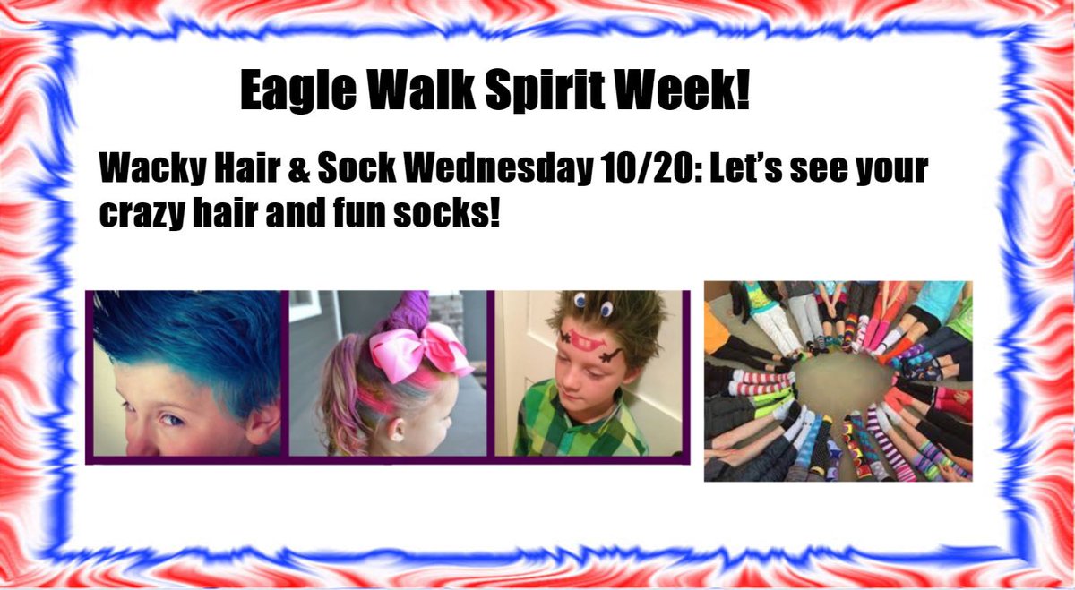 Spirit Week continues TOMORROW...