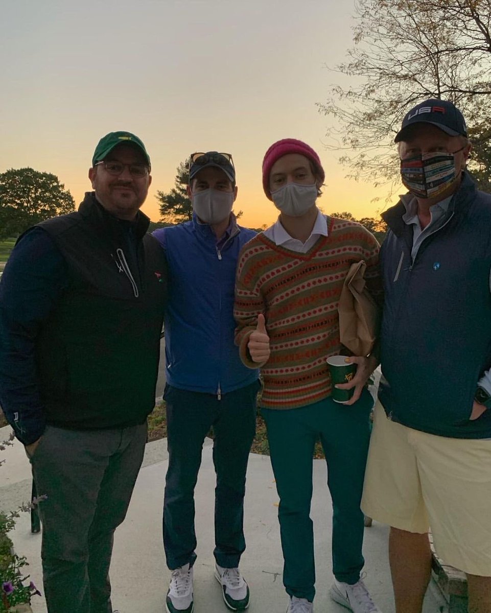 hsdaily's tweet photo. Harry at a country club in Massachusetts today - October 19
(via larkinholtzman) https://t.co/yEm44EcgPW