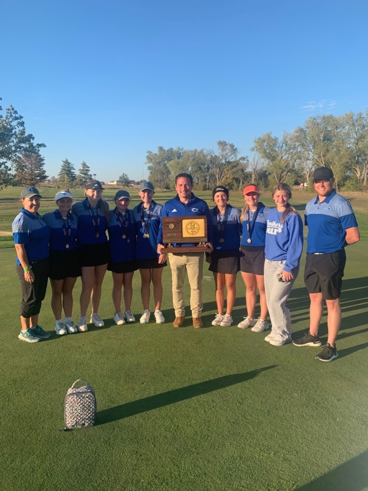 Congratulations to our 3-1A KSHSAA Girls State Golf CHAMPIONS!! White Banner x2. We are proud of you. <a href="/SMC_Panthers/">St. Mary's Colgan</a> <a href="/SMCPantherGolf/">SMC Golf</a>