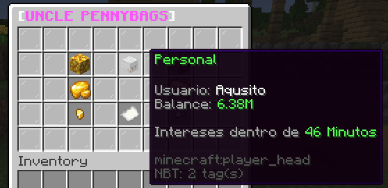 Fue actualizado el sistema de intereses en el banco, a partir de ahora se dará el 5% de lo depositado cada hora únicamente a quien esté online.