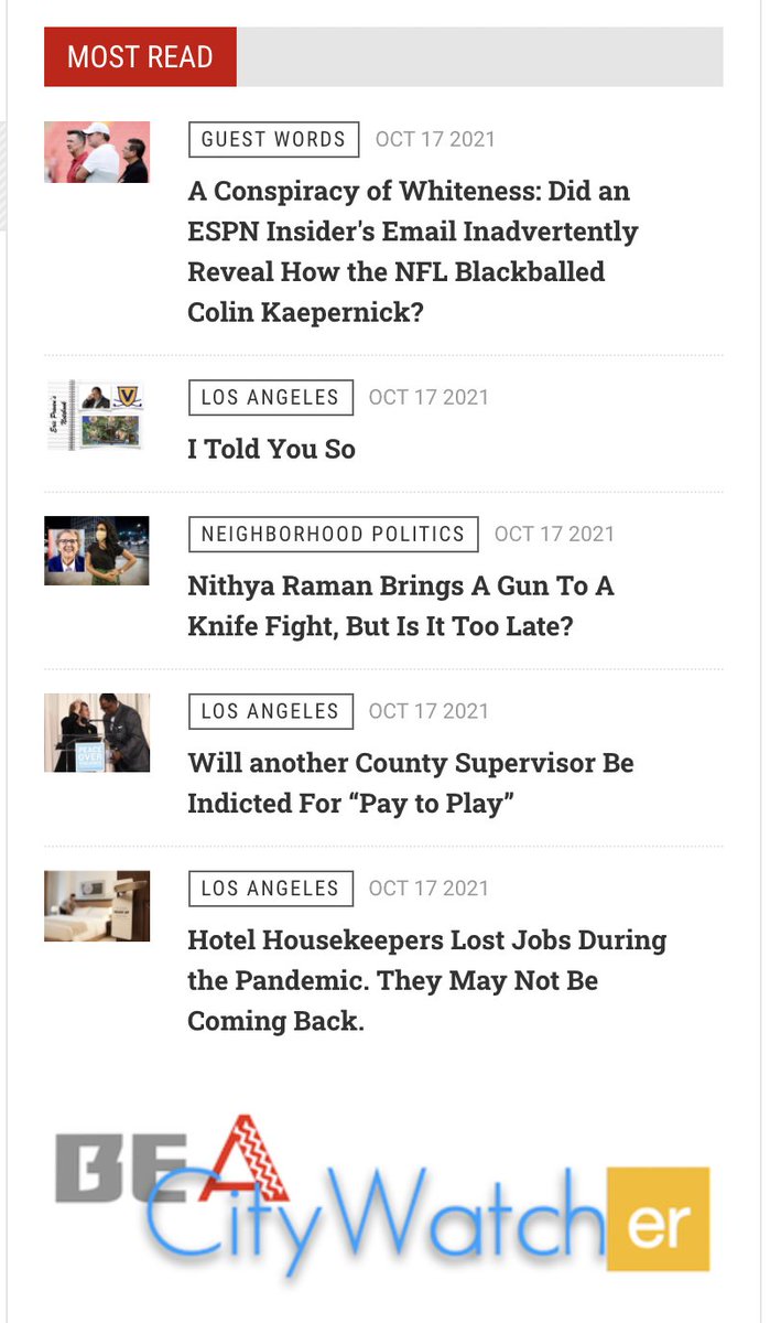 2UrbanGirls's tweet photo. Top 5 most read on #CityWatchLA ... check us out! https://t.co/x3F7ySvtgT