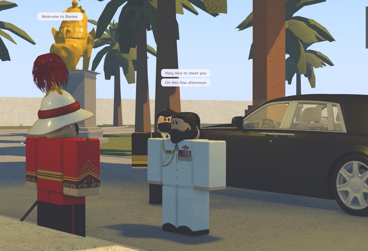 BurmaGovtHouse's tweet photo. Today, Her Excellency, the Governor-General of Burma and the Prime Minister of Burma welcomed His Excellency, the Governor-General of the Cayman Islands. The Lieutenant Governor-General of Burma was also in attendance at the very first state visit at Governor-General Lodge. https://t.co/uz9P4QUCoM