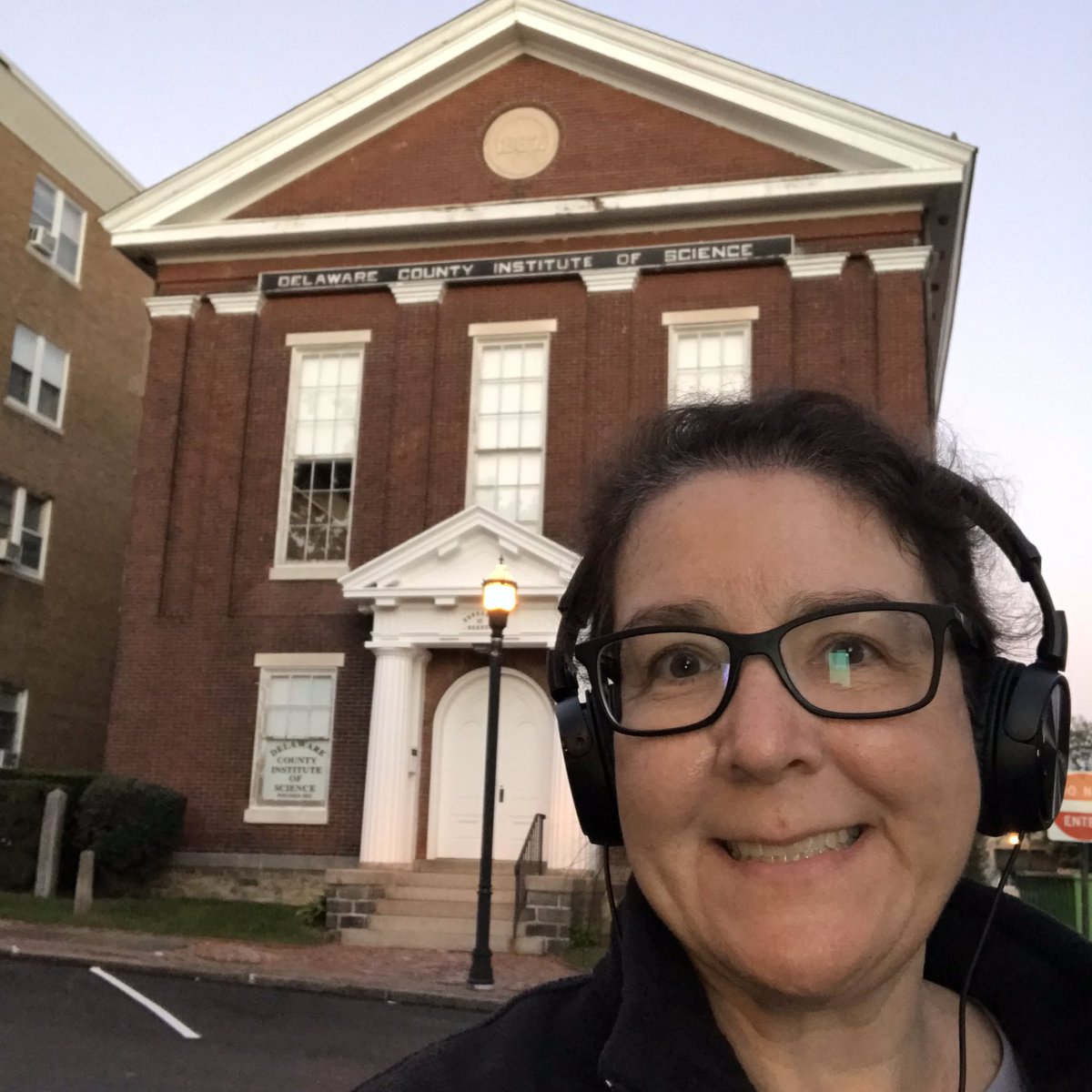 guertin's tweet image. Day 2 of #DayOfScience w/7 student meetings &amp;amp; Faculty Senate Meeting, all in Zoom. I needed a quick stroll thru town to refresh &amp;amp; get my energy up for my final project of the day -editing/posting last night’s lecture from the Delaware County Institute of Science! @science_a_thon