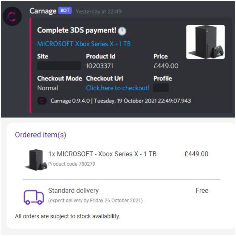 xbox restock✅@carnage <a href="/CarnageSuccess/">Carnage</a>
