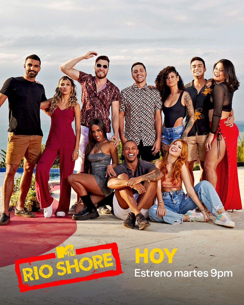 Bienvenidos a la familia Shore! 🇧🇷 No te puedes perder el estreno de #RioShore HOY a las 9PM por MTV y @paramountplusla 📺