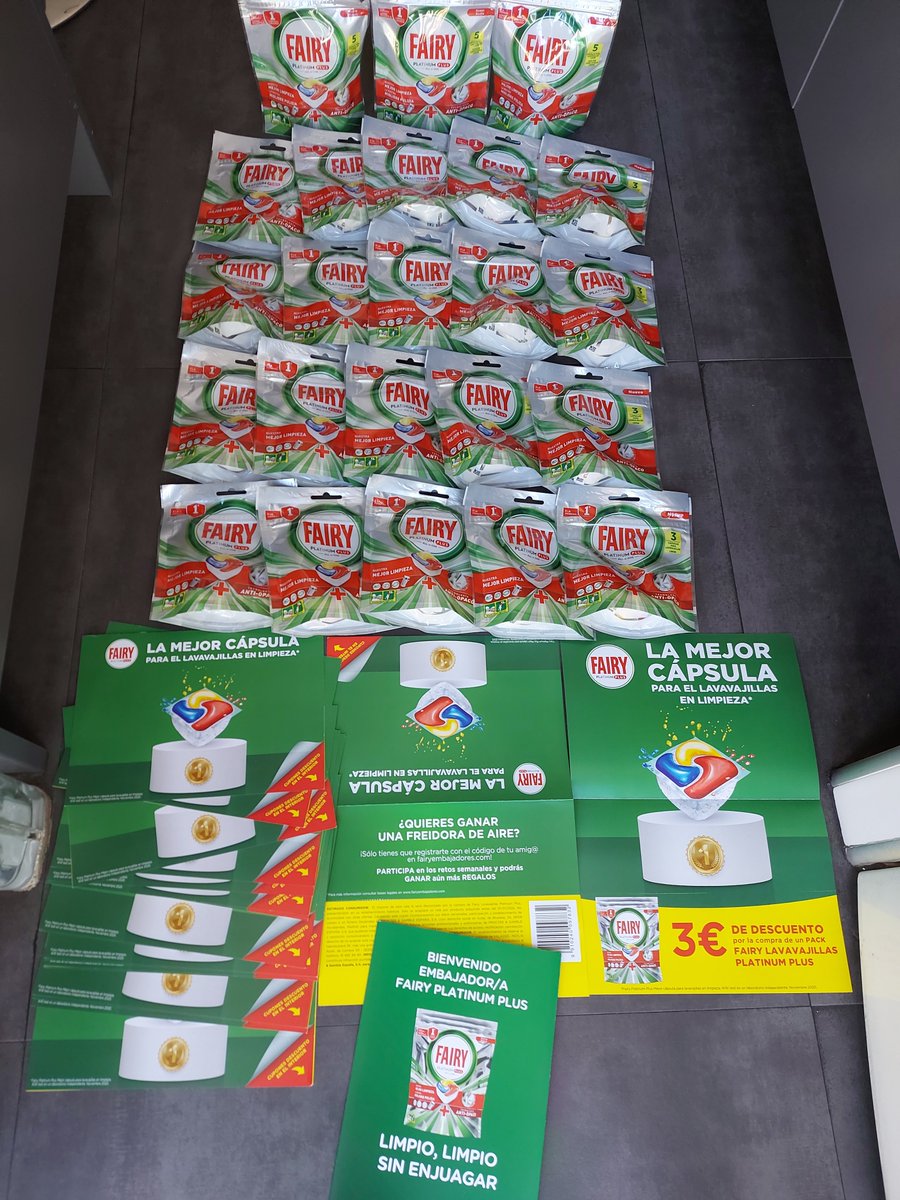 MTFS07's tweet photo. Gracias a @fairyespana y @proximaati_es por darme la oportunidad de ser embajadora de FAIRY PLATINUM PLUS. Para ser EMBAJADOR@ entra https://t.co/9nuLYLLlNc e introduce el código: MAFE19858

#limpiolimpiosinenjuagar #fairy #fairyplatinumplus #fairyembajadores #proximaati https://t.co/yNKc1B3Tn6