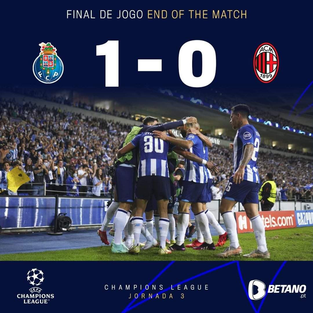 TeamMelliActu's tweet photo. Le FC Porto arrache sa première victoire de la saison en Ligue des Champions face à l'AC Milan.
Mehdi Taremi est l'auteur d'une passe décisive sur le but de Luis Diaz. 👏🏼🔥
#IranFootball #FCPorto #Dragões #ChampionsLeague #UCL #PortoMilan #PORMIL https://t.co/FrKAyfwWzV