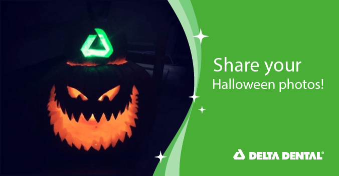DeltaDentalins's tweet photo. Providers + Dental Office Staff: Post or send us photos...

Of your creepiest costumes,
🧛‍♂️ 🧟‍♀️ 🧙🏽‍♂️

Or diabolical décor,
🕷 🎃 👻

And we'll send our favorites a sweet treat!
✨ https://t.co/Tl9BK2QxK4 #dentistry https://t.co/ytKHgpP9qh