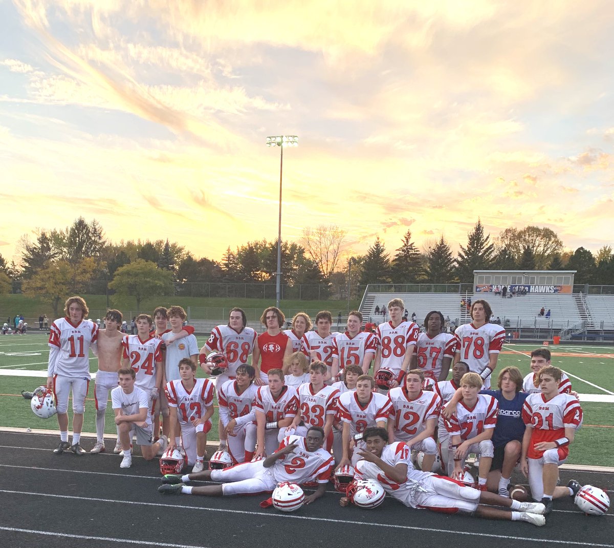 BSMFootball's tweet photo. Young ones finished off an amazing season with a W over Cooper!!! So proud of how these guys played this year.  Family!!! https://t.co/taJNVVY5H7