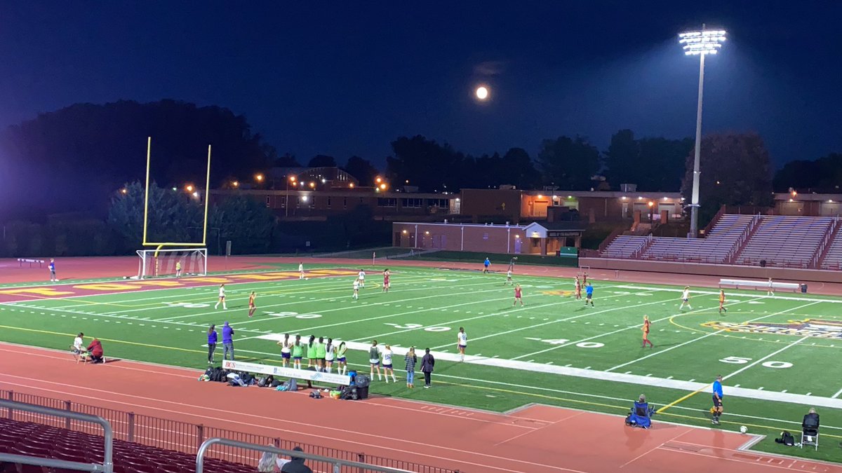 Beautiful night for soccer! Let’s Go Lady Toppers!!