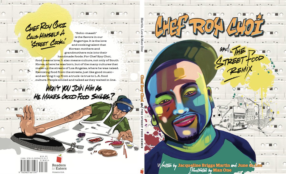ReadersToEaters's tweet image. October is #NationalCookbookMonth! 
Share these #GoodFoodReads: #FeedingTheYoungAthlete (for active families), #ChefRoyChoiAndTheStreetFoodRemix ( #ramen), and #BreadLab ( #SourdoughBread)  bit.ly/2AinZWQ #Cookbook #FoodLiteracy #FamilyCooking #KidsCooking #FamilyMeals
