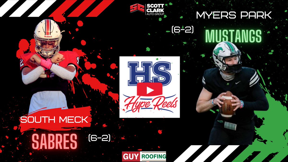 NASathleticzone's tweet photo. Clash of the CMS Titans!! This is going to be a good one ladies &amp; gents! @SM_Sabres vs @myersparkfball this Friday at 7pm. #GameOfTheWeek 

@pepman704  @UCNCFootball https://t.co/vWmlROQMHW