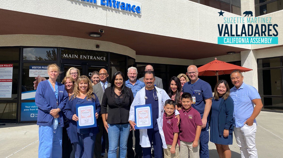 In honor of National Health Education Week, I’m proud to recognize the hard-working people of Henry Mayo Hospital in Newhall who faithfully and tirelessly work to promote outstanding health outcomes and keep our community strong. Thank you! #NationalHealthEducationWeek