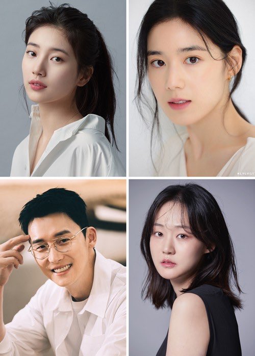 #BaeSuzy, #JungEunChae, #KimJunHan and #ParkYeYoung confirmed cast for Coupang Play drama <#Anna>, 1st filming started on 10/15. Suzy acts Yoo-mi lives a completely different life due to trivial lie, Jung acts Hyun-joo lives a superior life without caring or malices for others.