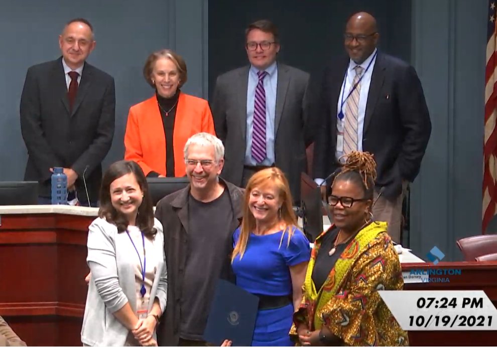PerfectPointe's tweet image. Great to see @kcristol and the @ArlingtonVA County Board recognizing the amazing work and legacy of Lucy Bowen McCauley and @BMDCdance at tonight's County Board meeting.