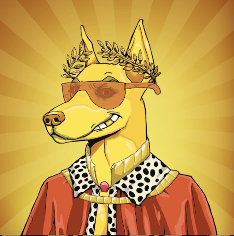 Just minted my second ever NFT from @DoberCity who have a limited collection of 1000. Couldn’t be happier with the artwork! LFG