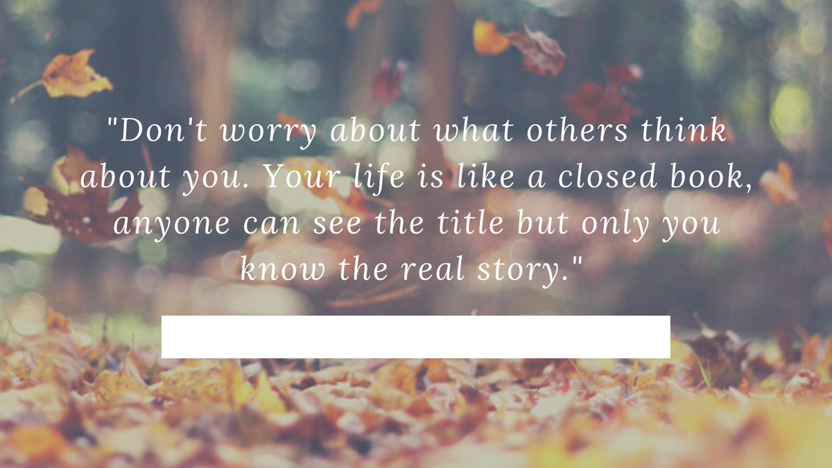 JacquelineManz's tweet photo. This is one of my favorite quotes. Worry less about what others think and worry more about what you think of yourself. 
#ADPRDogs https://t.co/LbnnB6YdPO