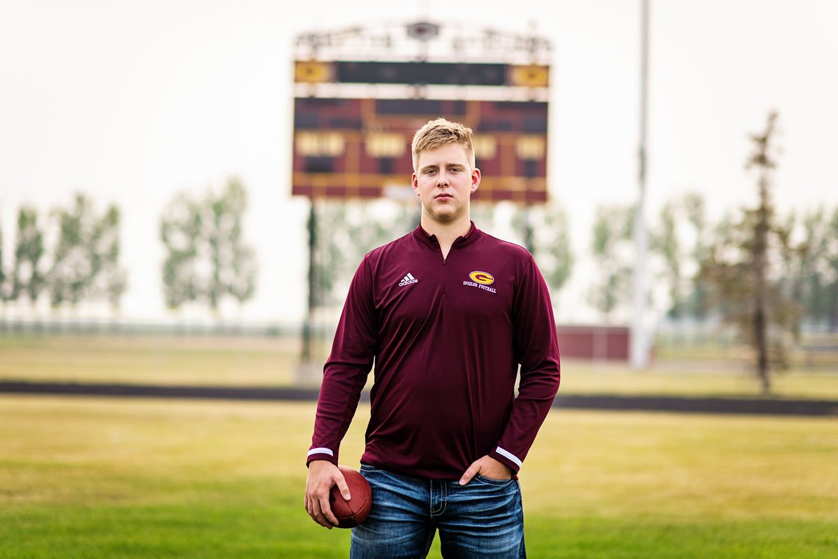 DemersKristan's tweet photo. Wyatt’s gonna play football at MSUM! https://t.co/n9nEENUCjc
