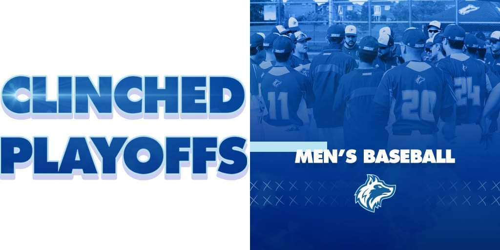 GBHuskies's tweet photo. Men’s baseball ⚾ is off to the playoffs 👏 

Thanks to the Humber Hawks beating the Centennial Colts, the Huskies are in the OCAA playoffs for the first time since 2013! #HuskyNation🐺 #RoadDogs https://t.co/eKwzmDVzR5