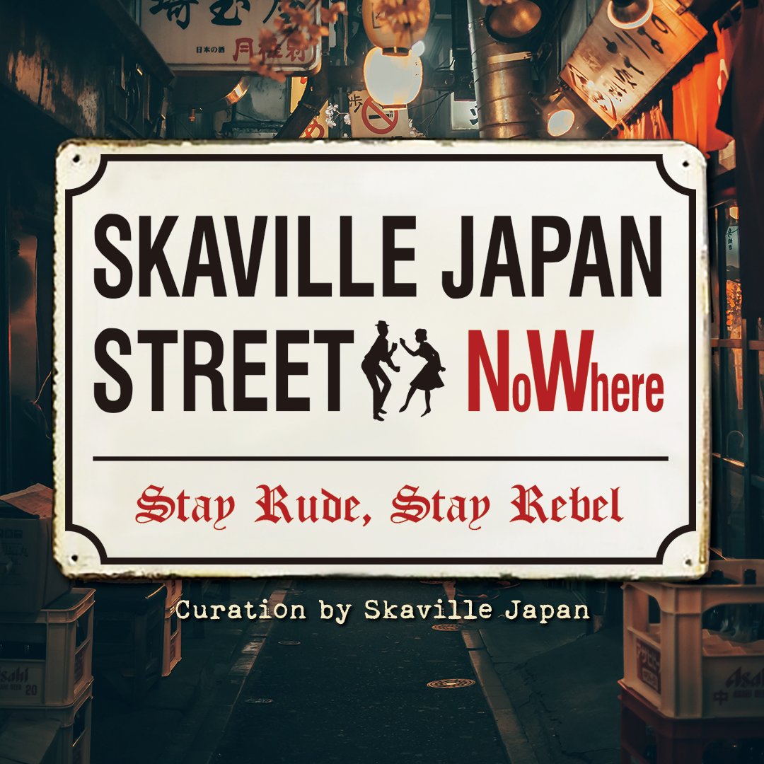 plstokyo's tweet photo. 【SKAVilLE JAPAN STREET】
世界中のニューリリースをお届けするプレイリストがオープン＆随時更新中!
TEAM SKAViLLE JAPANが、レジェンドバンドからニューバンド、そしてソロアーティス トまでホットな新曲をまとめてお届け! Stay Rude! Stay Rebel!! 
https://t.co/aEhKWNdn06 https://t.co/cucXBavN3t