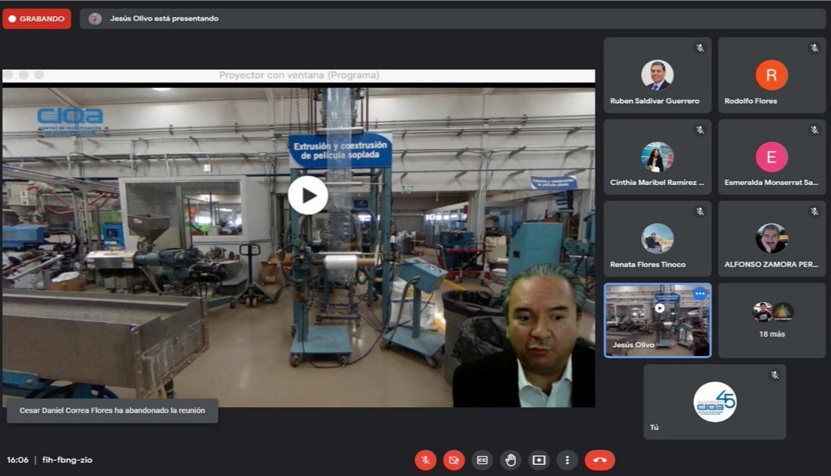Gracias a todas las personas y empresas que asistieron al Tour Virtual Conociendo al CIQA, sigan al pendiente de nuestras redes sociales para próximos recorridos online.
<a href="/ANIPAC_AC/">ANIPAC</a>