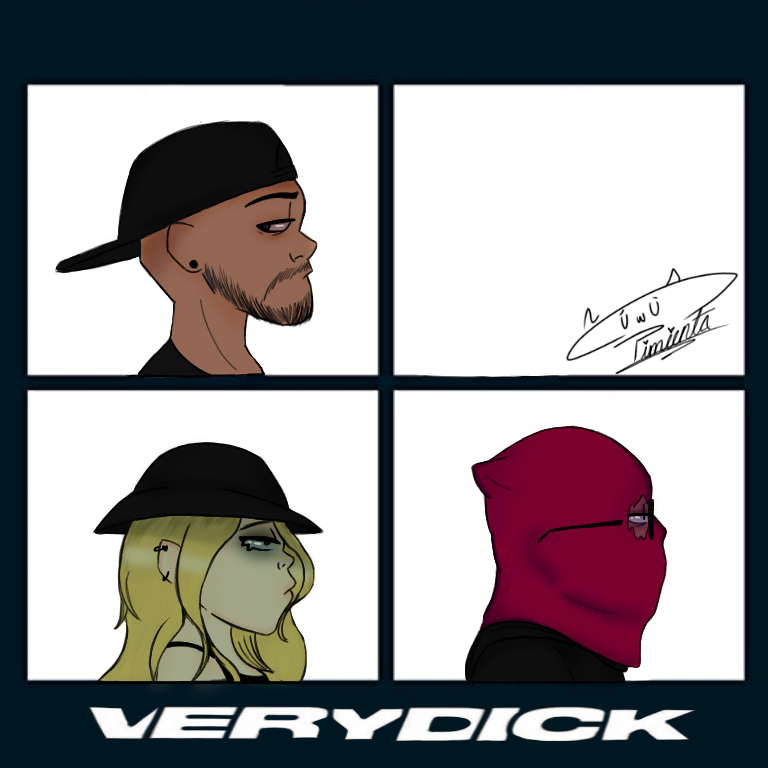 El primer dibujo que subo a está plataforma
Quería publicar este dibujo por el nuevo proyecto que está teniendo uno de YouTubers favoritos, junto con unos de sus amigos. También haciendo referencia a la portada de un álbum de mis bandas favoritas ✨✨💗

#dylanteromeme