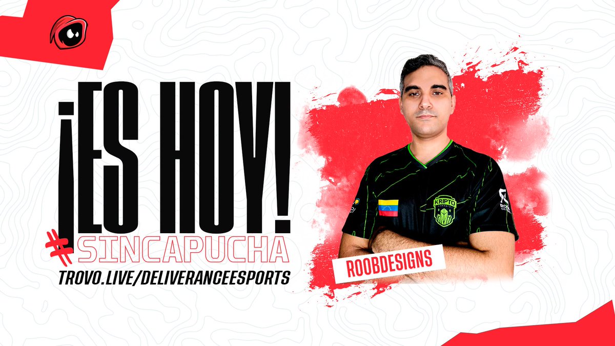 Deliverancesprt's tweet photo. ⏳Estamos a sólo minutos de entrevistar al gran @roobdesigns
Te esperamos en👇🏼
https://t.co/ASbWKEkGZB
¡No te lo puedes perder!🎉
#esports #live #stream #sincapucha #entrevista #esportslatam #esportsvzla https://t.co/ZlMU1NSEMD