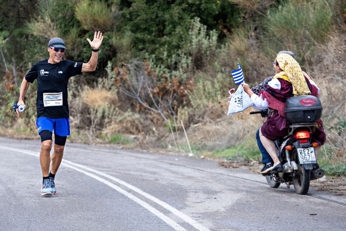 DeanKarnazes's tweet image. The Greece I know she cannot be  chained,

The Persians, the Ottoman, the Germans they came,

To conquer they try again and again,

Yet Greece is still Greece, free and untamed. . .

#RunForFreedom #BicentennialGreekIndependance @RunMessinia