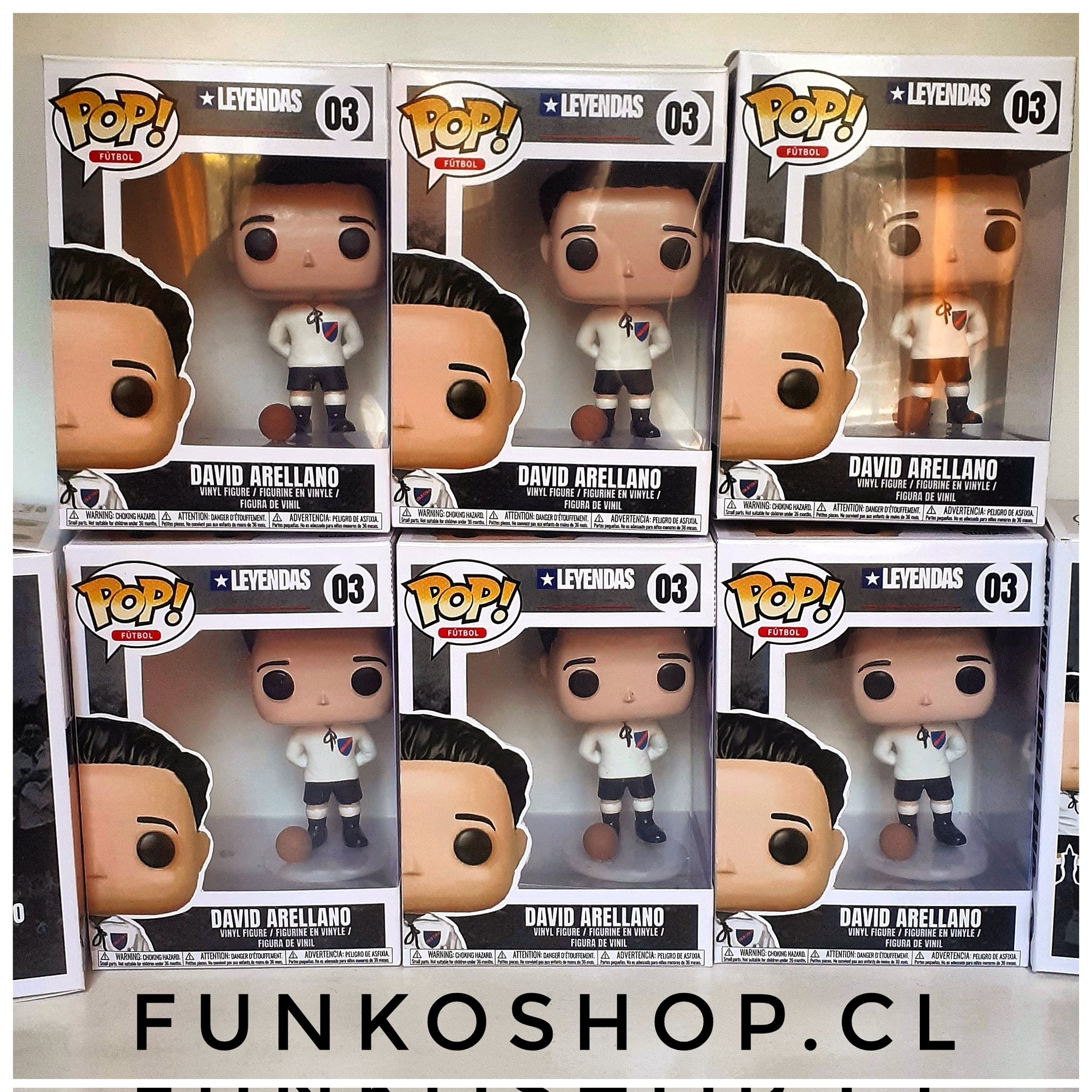 Funko Pop! Custom – Leyendas 03 – David Arellano – Funko Shop