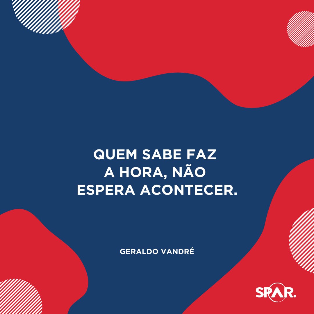 sparnet's tweet photo. "Quem sabe faz a hora, não espera acontecer."

#marketingdigital #pme #SP #alphaville #socialmedia #videomaker #digital #mkt |https://t.co/mWhvmLCvwU 🚀🚀🚀 https://t.co/0eMJKUEoW2