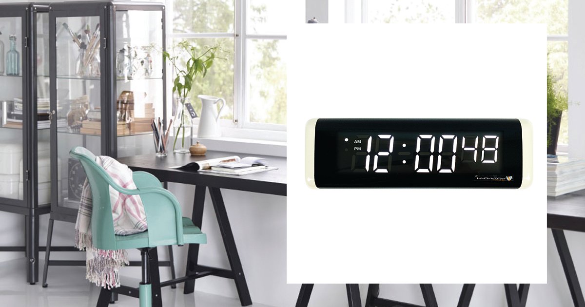 ClockSystems's tweet image. Our line of #DigitalClocks are available in  red or white LEDs, in 2 different sizes.  The standard red LEDs are installed in many organizations, but the strongest demands is for our white LEDs. The LED sizes can be either 2.5" or 4". #ClocksforBusiness innovationwireless.com/products/wirel…