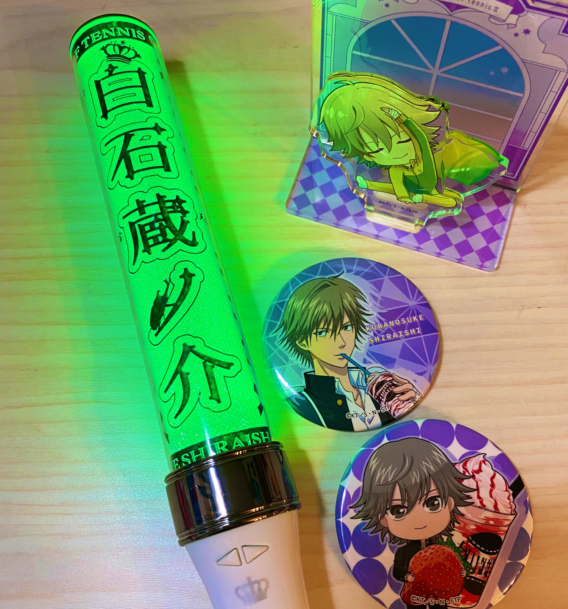 テニスの王子様 テニプリ キンブレシート