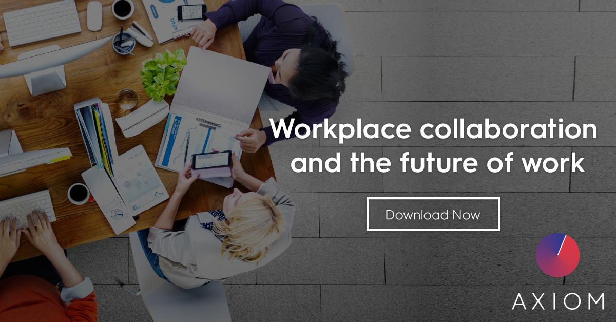 AxiomWorkplaces's tweet photo. Download this whitepaper to find out what your workplace needs to do to foster collaboration in the new working environment and reap the business benefits of successful collaboration now and in the future.  
https://t.co/wBbXc78dsP
#collaboration #workplacestrategy #futureofwork https://t.co/7FYbCBxsC5