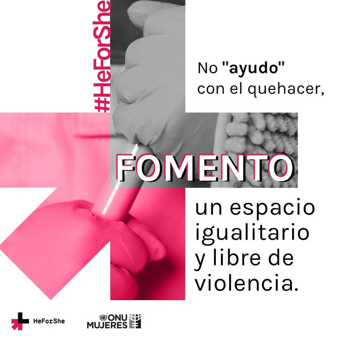 ONUMujeresMX's tweet photo. La casa es uno de los epicentros de la desigualdad y los estereotipos de género. Como hombres podemos y tenemos que contribuir a que el hogar que habitamos sea un espacio solidario e igualitario. #HeForShe https://t.co/eIfZgsQjmW