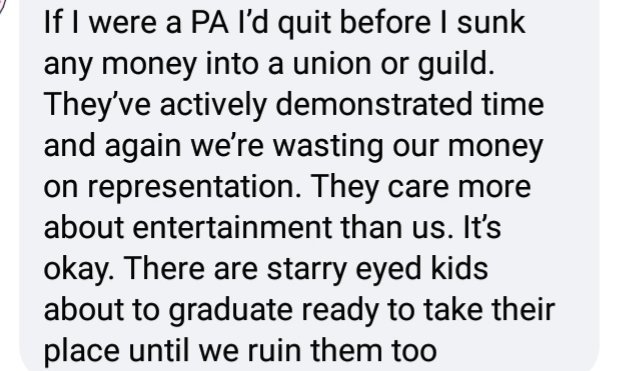 AtlantaFilming's tweet photo. This is harsh... and reality. https://t.co/gvhFPKGqAP