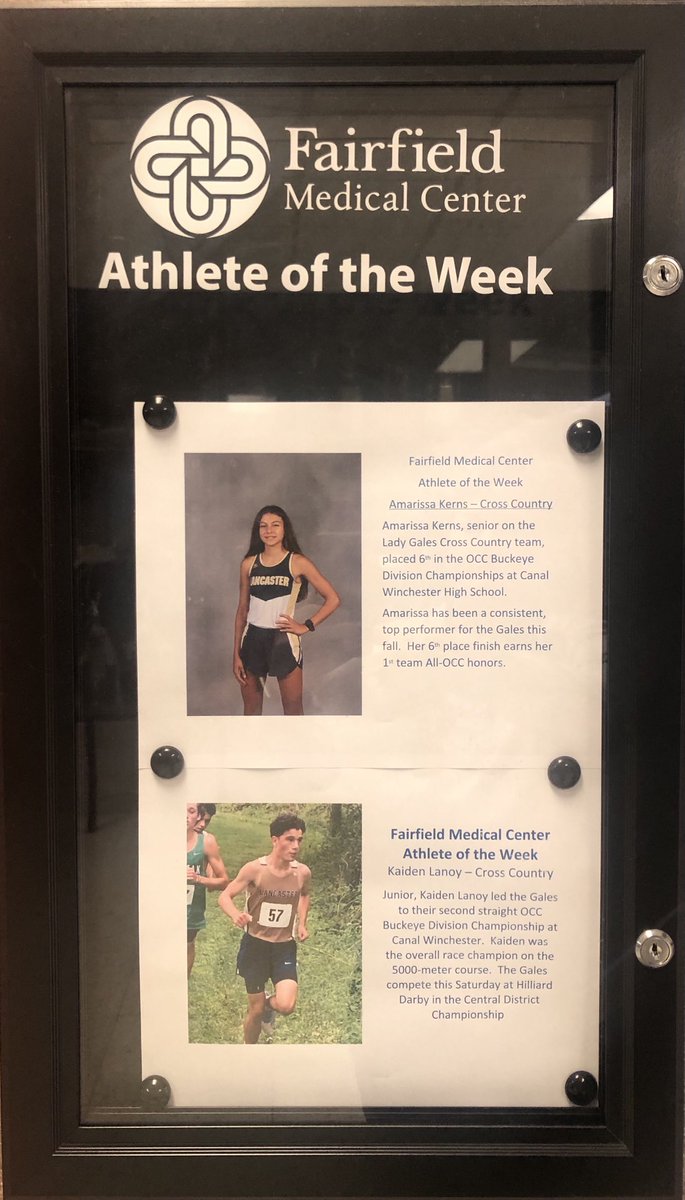lancastergales's tweet photo. Congratulations to Amarissa Kerns and Kaiden Lanoy, FMC Athletes of the Week. https://t.co/yR2BwUvDLd