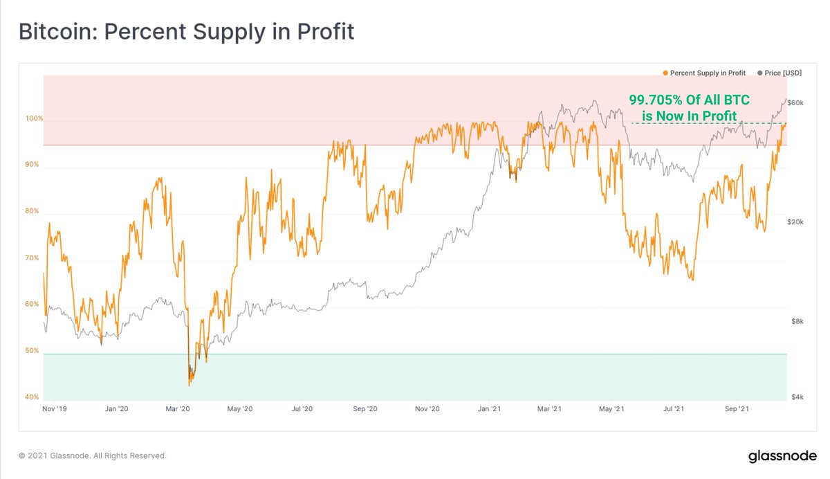 99.705% of the #Bitcoin supply is currently in profit. Congratulations to  all $BTC HODLers on the highest daily market close in history. Live Chart:  https://t.co/D6F6jLWVdN