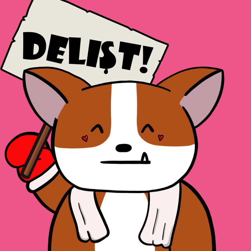ChubbyCorgisNFT's tweet photo. 🚨Attention all Chubby Corgi holders! 🚨

For the next 3 days, the wheel of de-listing will be spin in our Discord. All Chubby Corgis are eligible as long as they are DELISTED!

You'll need to check out our Discord to see if you've got the lucky corgi 👇
https://t.co/JH7YxqDU1h https://t.co/B1TmasNcLQ